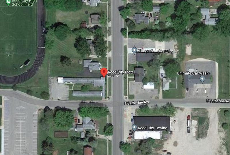 Reed City Motel - Aerial View (newer photo)